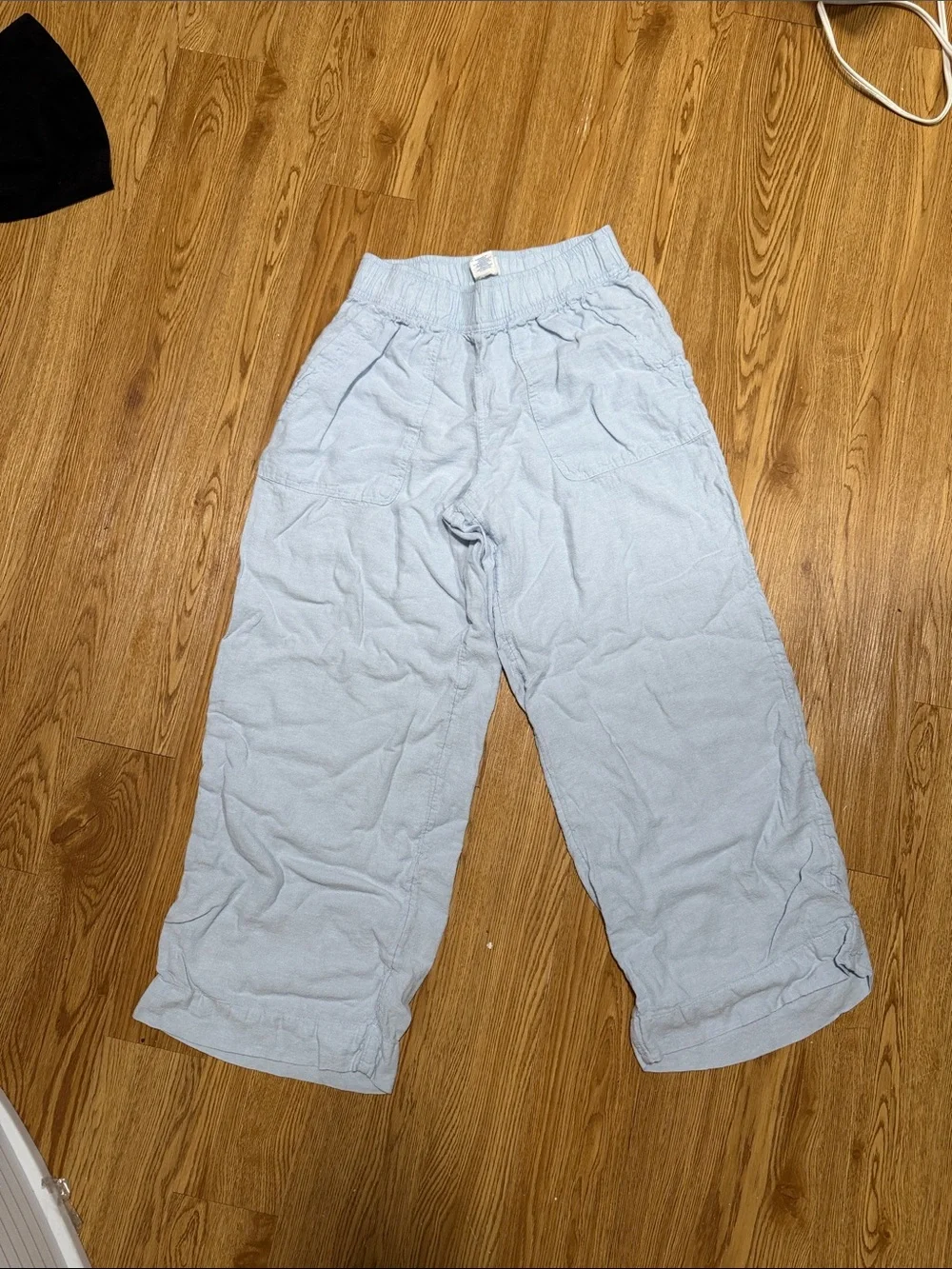 Sigrid Olsen Light Blue Kids Pajama Bottoms